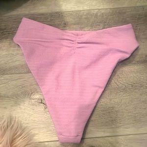 Authentic Montce lavender high waisted bikini bottoms Size L